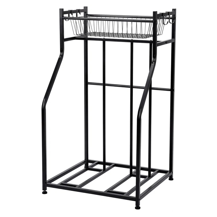 Metal Freestanding Multi-Use Bike Rack
