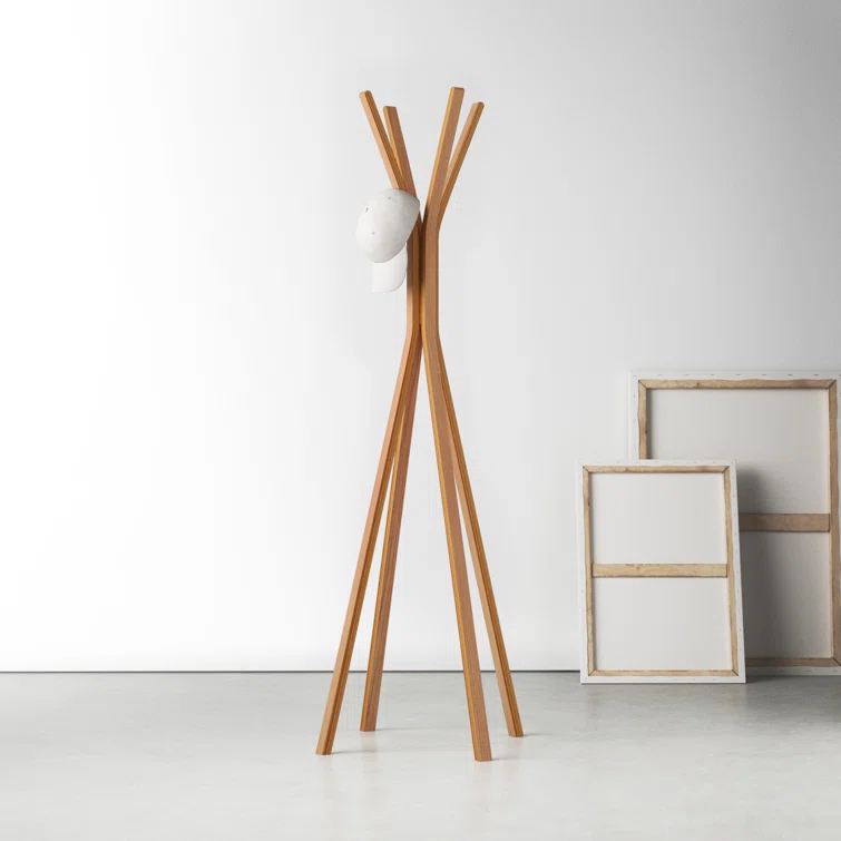 Glynis 4 - Hook Freestanding Coat Rack