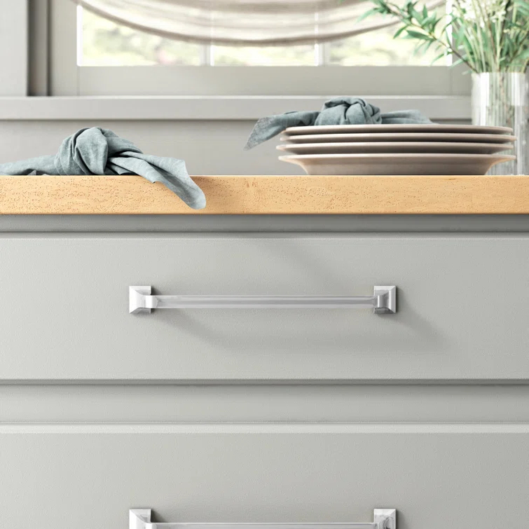 Forge Kitchen Cabinet Handles, Solid Core Drawer Pulls for Cabinet Doors, 8-13/16" (224mm)