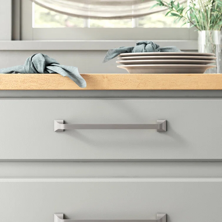 Forge Kitchen Cabinet Handles, Solid Core Drawer Pulls for Cabinet Doors, 8-13/16" (224mm)