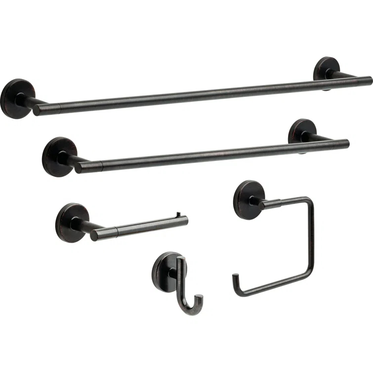 Trinsic 30 in. Wall Mount Towel Bar Bath Hardware Accessory