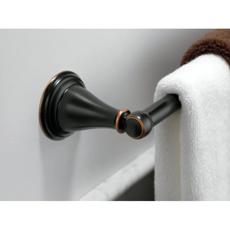 Windemere 24 in. Wall Mount Towel Bar Bath Hardware Accessory