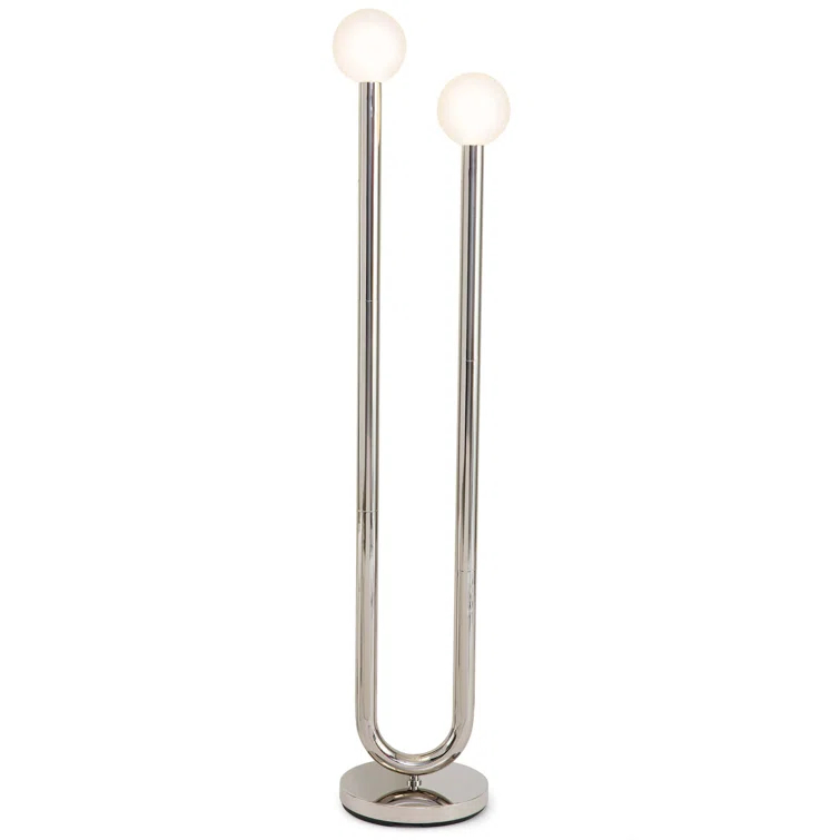 Happy Floor Lamp by Regina Andrew - Polished Nickel