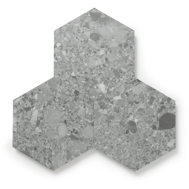 GlueCore Mosaic 28mil x 12" W x 10" L Glue Down Vinyl Tile Flooring