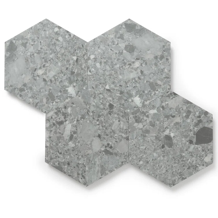 GlueCore Mosaic 28mil x 12" W x 10" L Glue Down Vinyl Tile Flooring