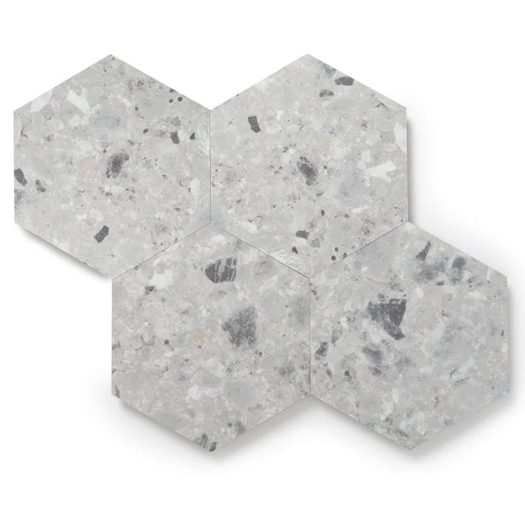 GlueCore Mosaic 28mil x 12" W x 10" L Glue Down Vinyl Tile Flooring