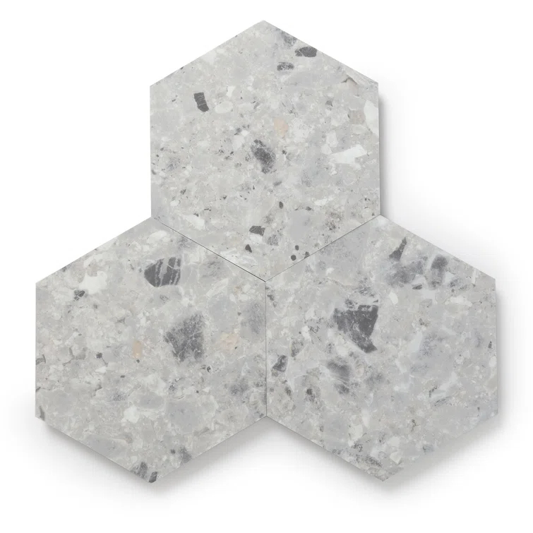 GlueCore Mosaic 28mil x 12" W x 10" L Glue Down Vinyl Tile Flooring