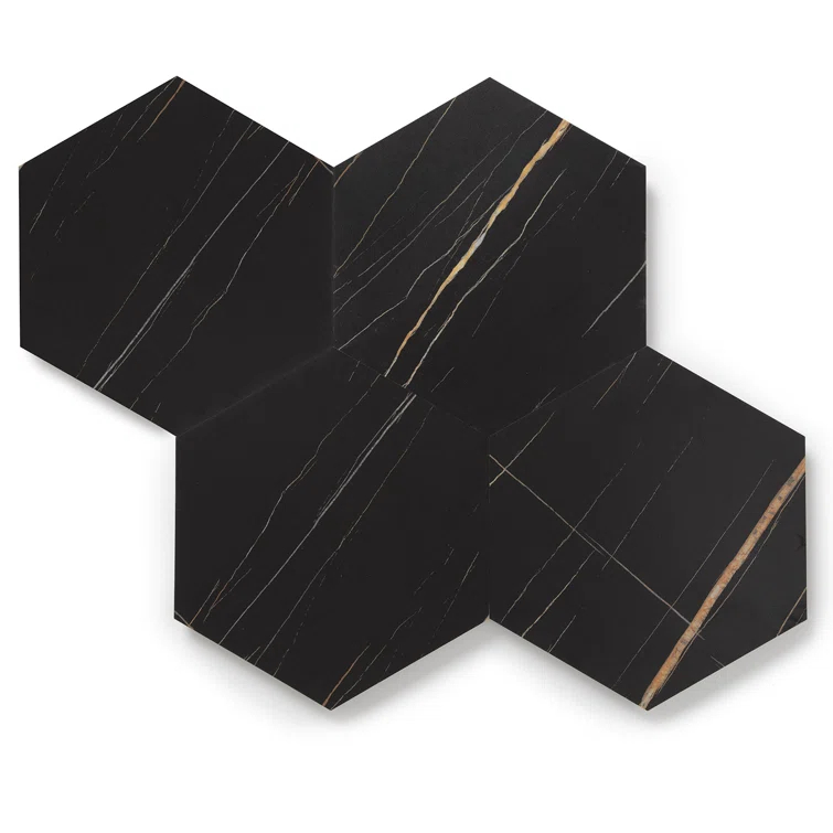 GlueCore Mosaic 28mil x 12" W x 10" L Glue Down Vinyl Tile Flooring