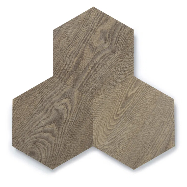 GlueCore Mosaic 28mil x 12" W x 10" L Glue Down Vinyl Tile Flooring