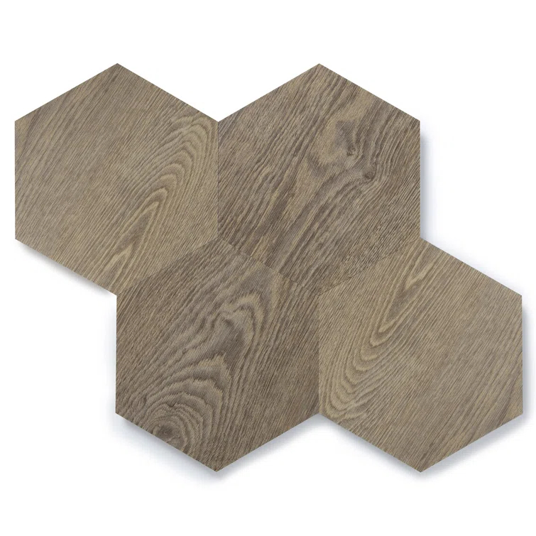 GlueCore Mosaic 28mil x 12" W x 10" L Glue Down Vinyl Tile Flooring