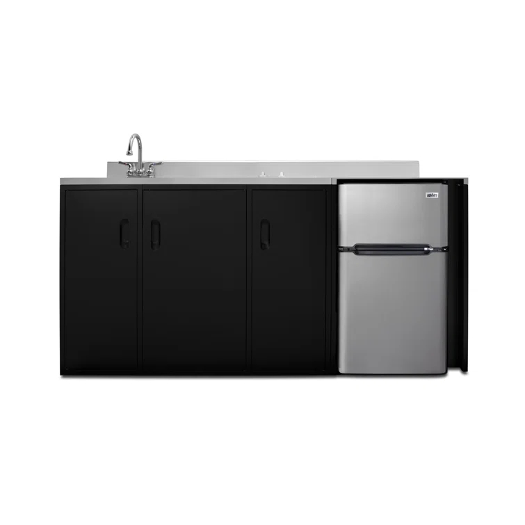 Summit Appliance Summit Appliance 3.2 Cubic Feet cu. ft. Mini Fridge with Freezer Kitchenette