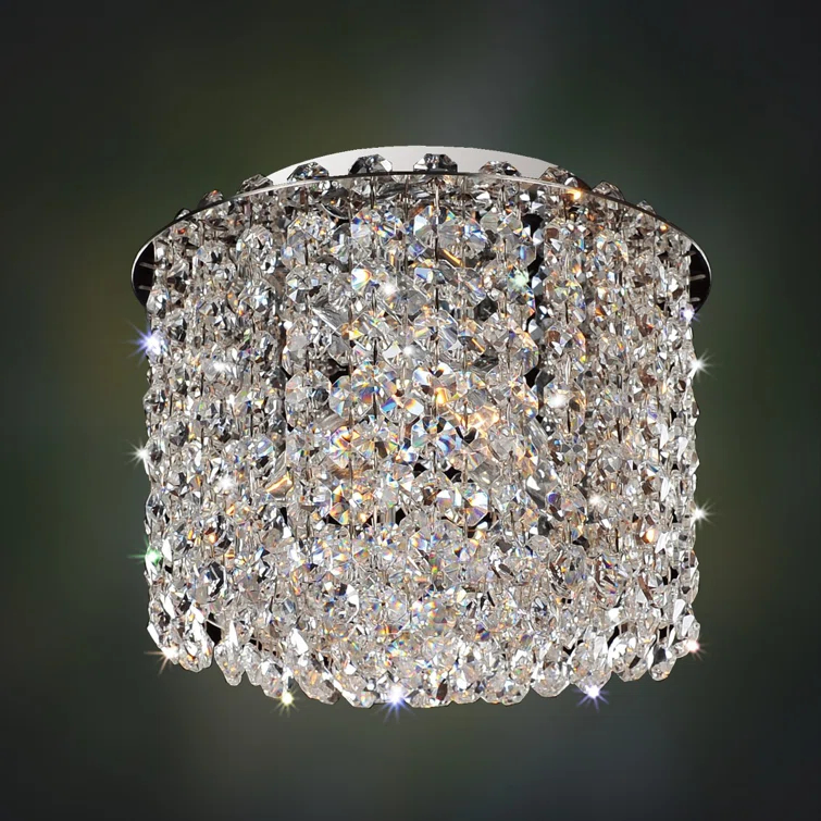 Milieu Metro Crystal Flush Mount