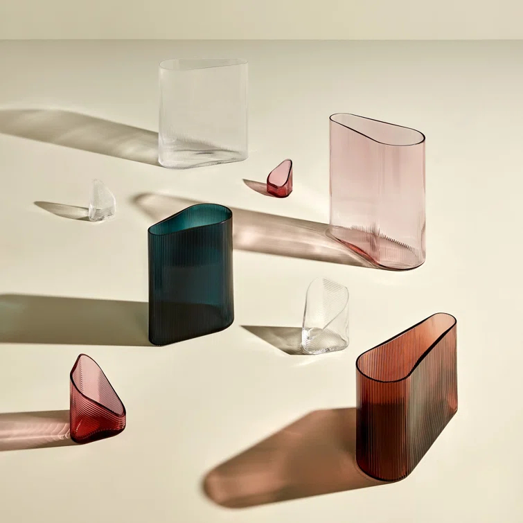Mist Lead Free Crystal Vase