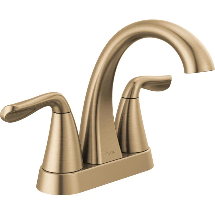 Arvo Centerset Bathroom Faucet with Drain Assembly, 2-handle Bathroom Sink Faucet