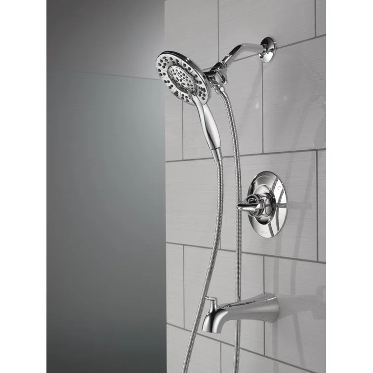 Arvo Single-Function Tub Shower Faucet Set, Shower Trim Kit with In2ition Shower Head and Valve