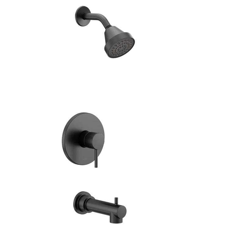 Align Tub and Shower Faucet