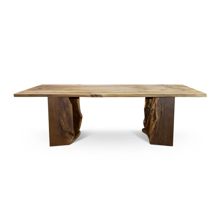 MaximaHouse Baum Solid Oak Dining Table | Wayfair