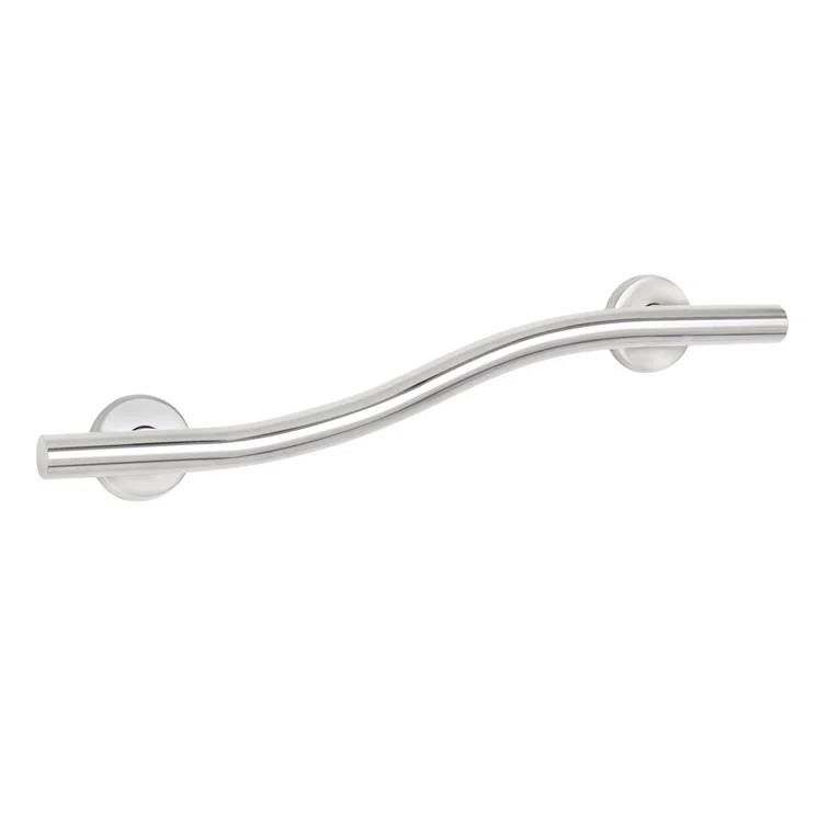 Lifestyle & Wellness Stainless Steel Wave Grab Bar