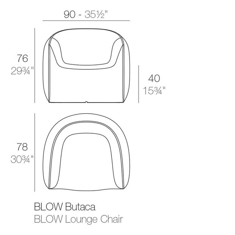 Blow Patio Chair