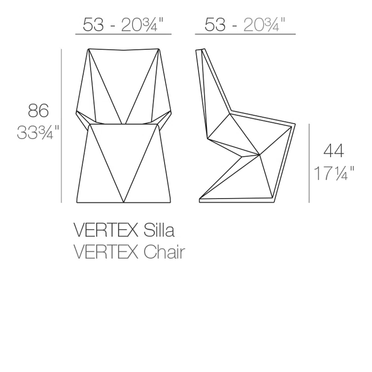 Vertex Patio Dining Chair