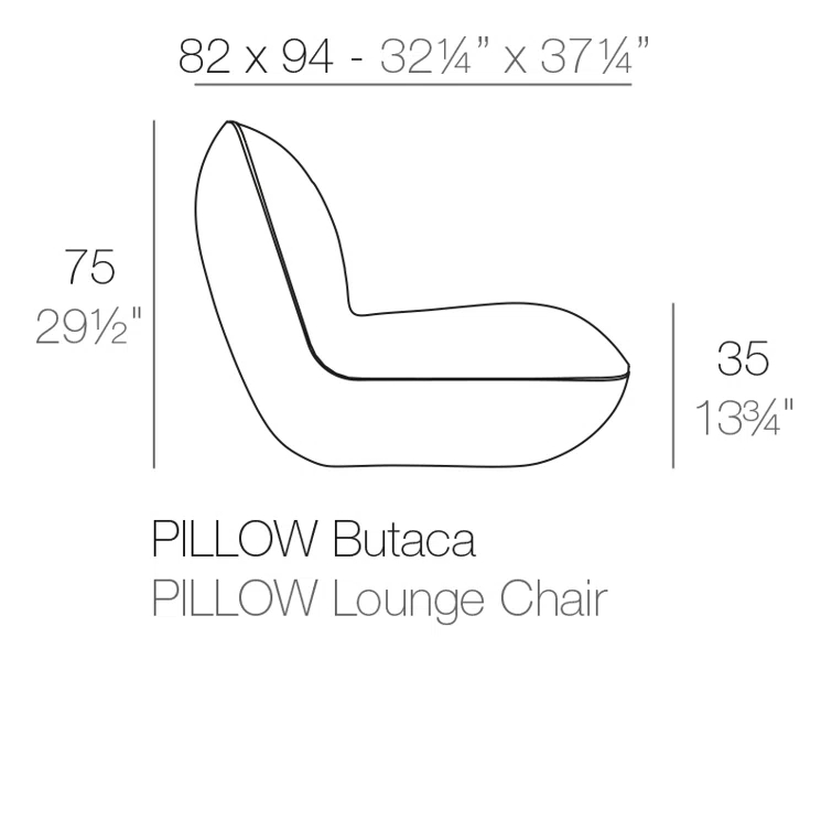 Pillow Patio Chair