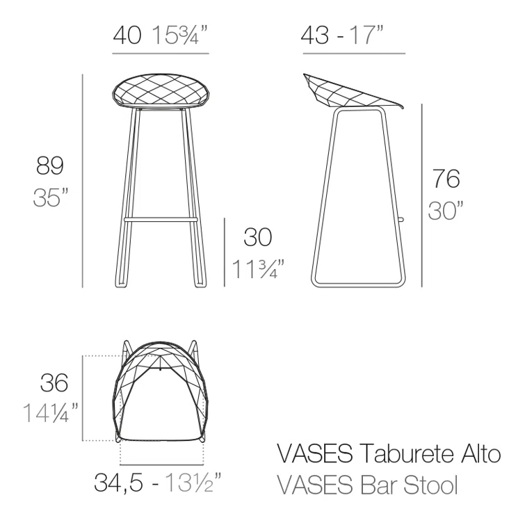 Vases Outdoor Stool