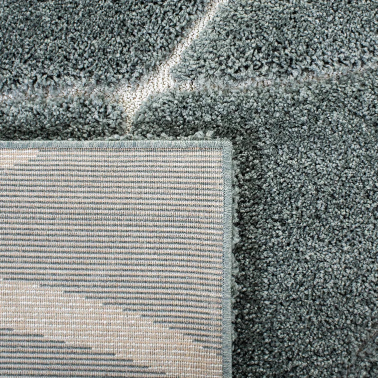 Xiong Shag Performance Abstract Rug
