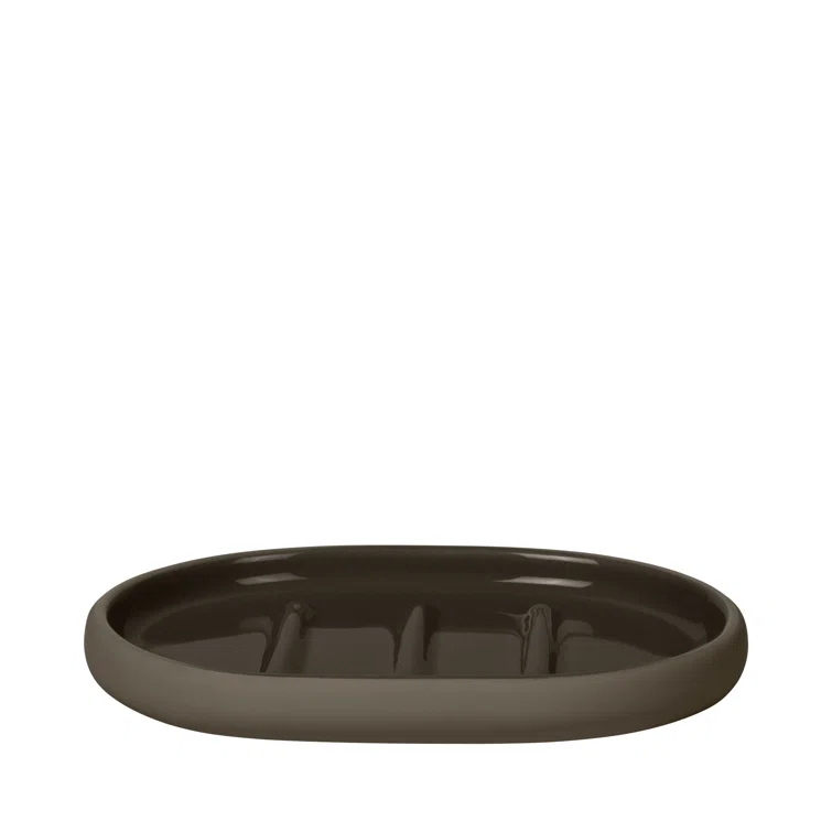 Olive Ceramic Silk Matte Finish Soap Dish
