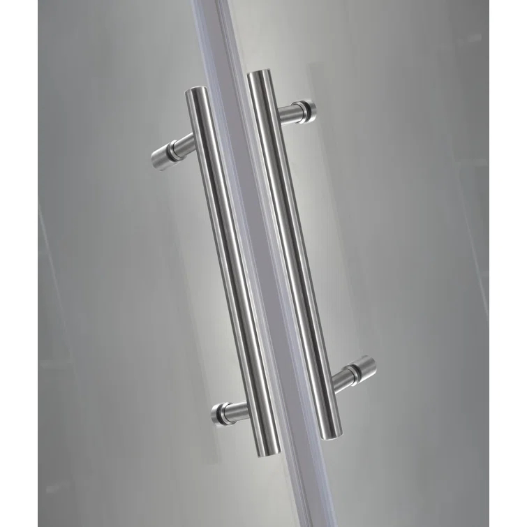 Vanora 34" x 72" Square Hinged Shower Enclosure