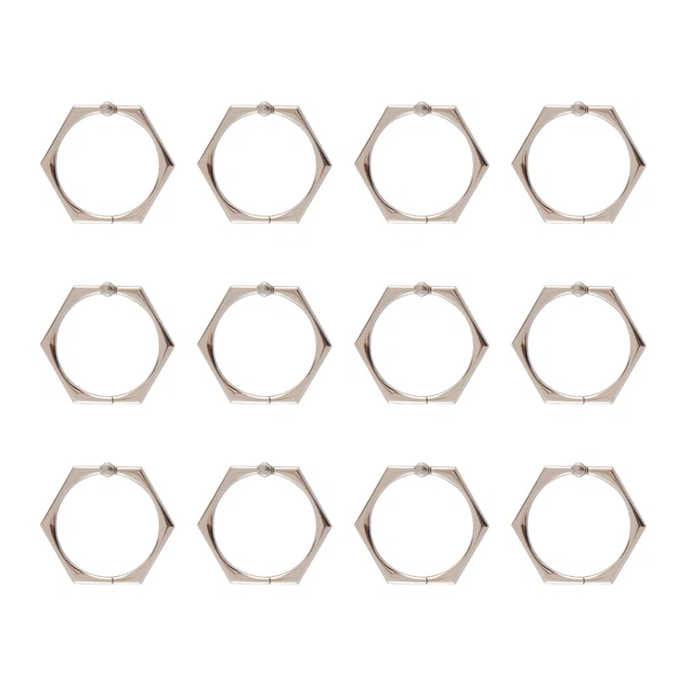 Utopia Alley Shower Curtain Hooks
