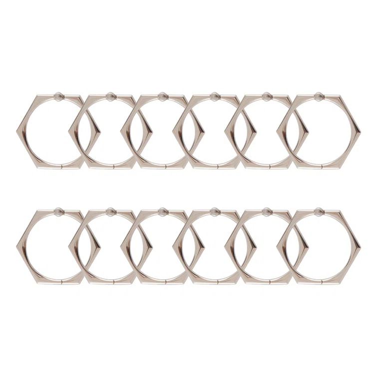 Utopia Alley Shower Curtain Hooks