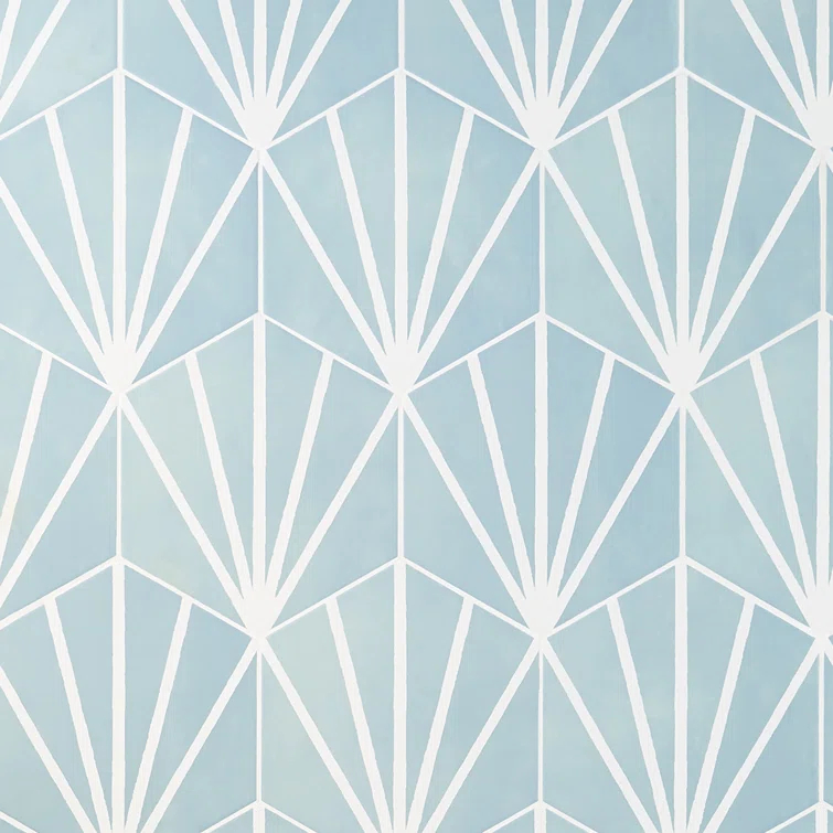 GeoHex Deco 8" Hexagon Matte Porcelain Floor and Wall Tile (9.03 Sq. Ft. / Case)