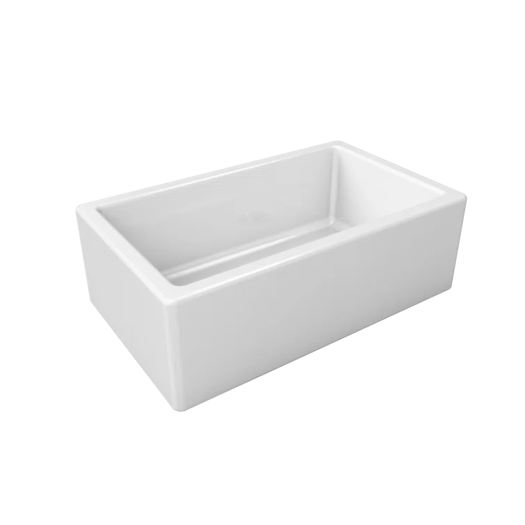 30'' L Farmhouse / Apron Single Bowl Quartz Kitchen Sink