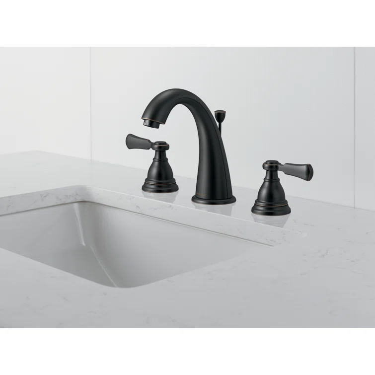 Elmhurst Widespread 2-handle Bathroom Faucet with Drain Assembly