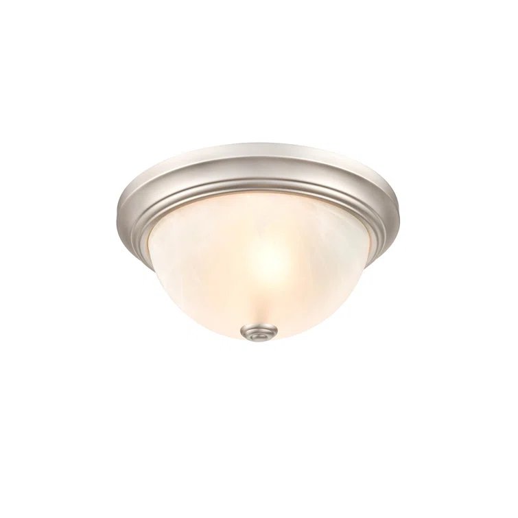 Winston Porter Andreyah Glass Flush Mount