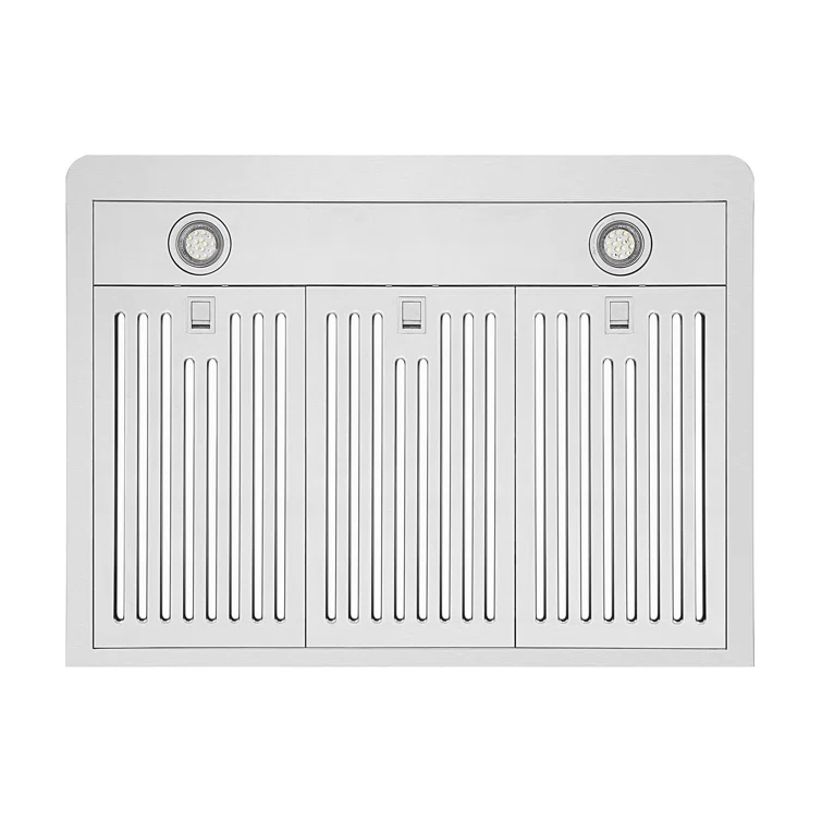 Empava 36" Stainless Steel 500 CFM Ducted (Vented) Wall Range Hood with Baffle Filter