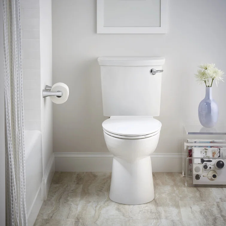 American Standard VorMax 1.28 Gallons GPF Elongated Comfort Height Floor Mounted Kit (Seat Not Included)