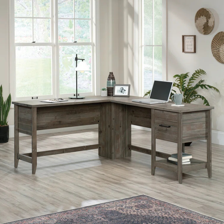 Cletus L-Shaped Writing Desk