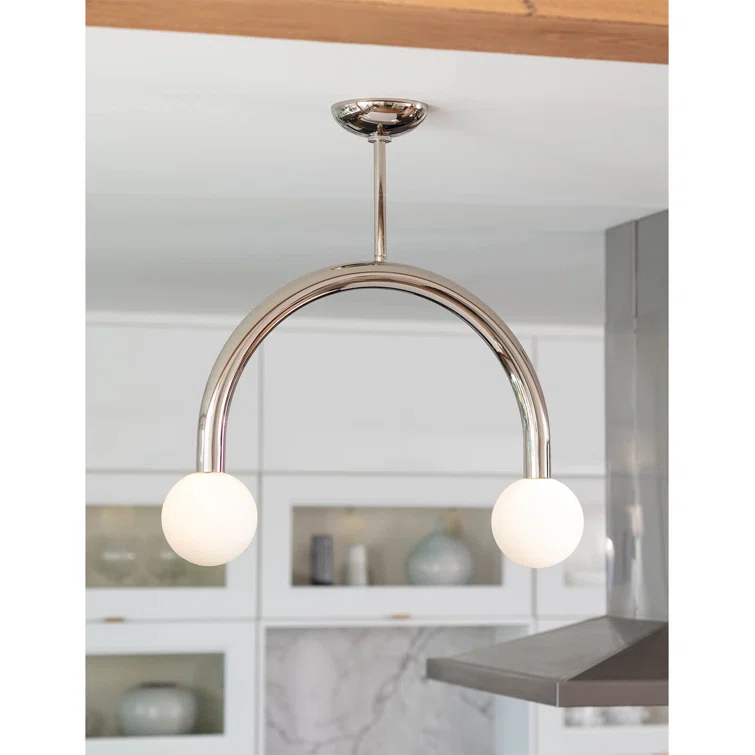 Happy Pendant Light by Regina Andrew - Polished Nickel / Small