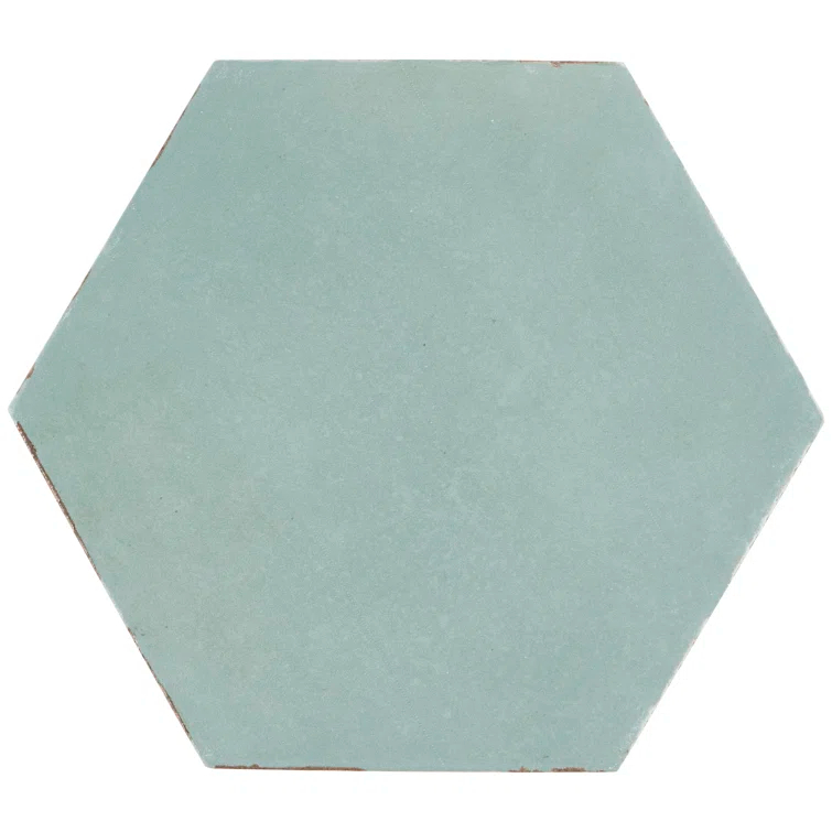 Bond Tile Palo Alto Hex 6" Hexagon Handmade Look Porcelain Floor and Wall Tile (5.38 Sq. Ft. / Case)