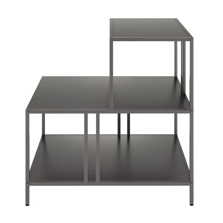 Jamora Stainless Steel Top End Table