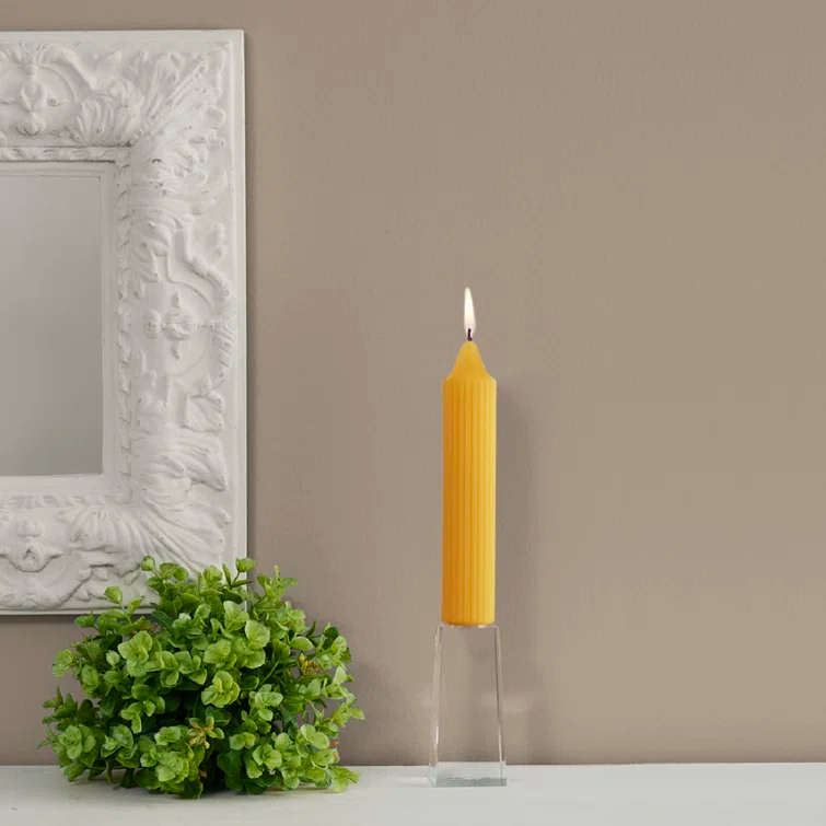 Grecian Collenette Unscented Taper Candle