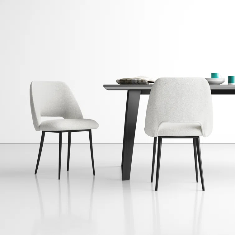 Valdez Boucle Dining Chair