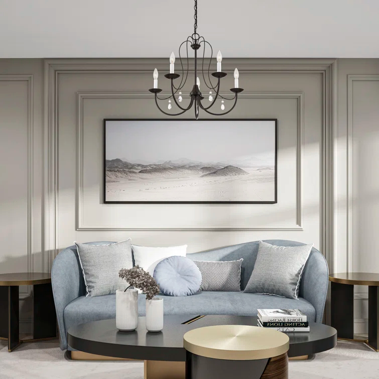 Gaiwan 5 - Light Dimmable Classic / Traditional Chandelier