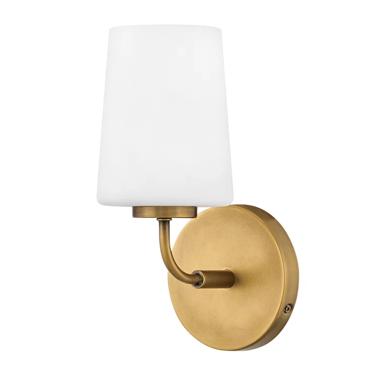 Fitz Single Frosted Dimmable Bath Sconce