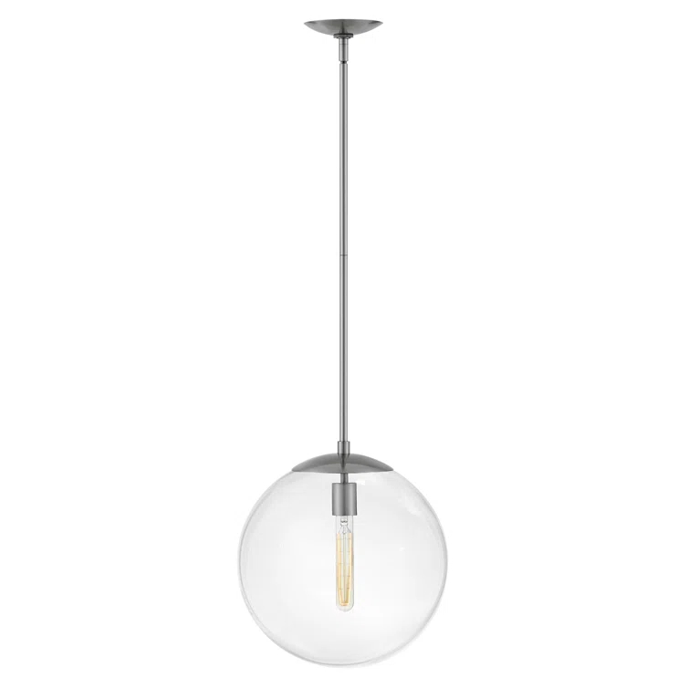 Warby Single Light Orb Pendant Light