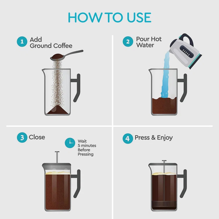 Belwares French Press Coffee Maker