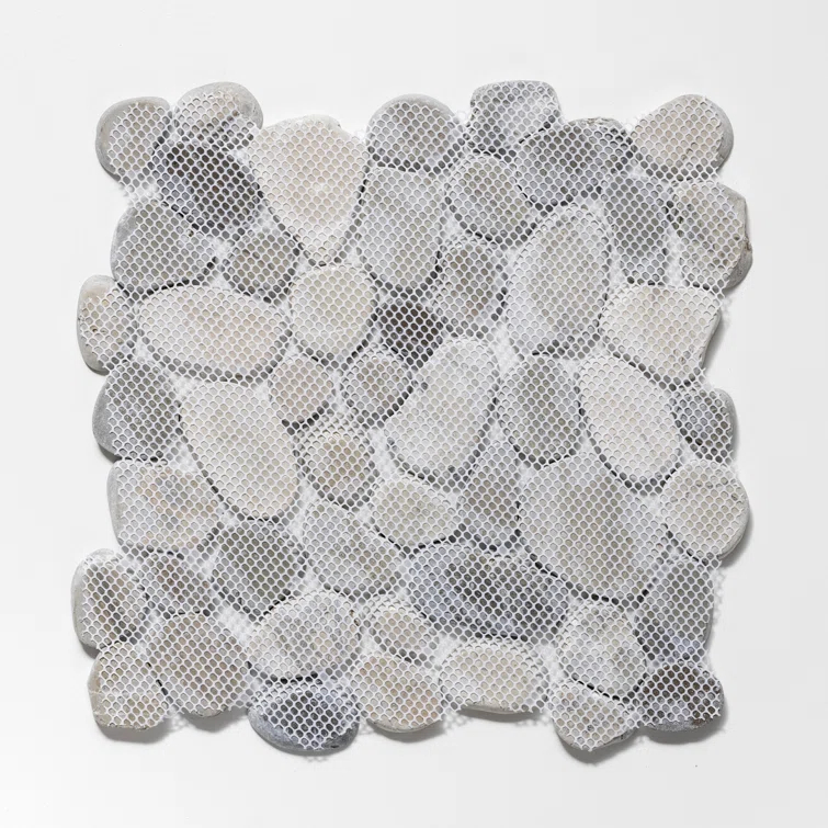 Sliced Pebble Mosaic Wall & Floor Tile