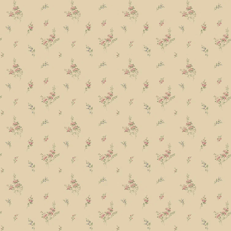 Miniatures 3 Collection Small Sprigs Wallpaper Roll