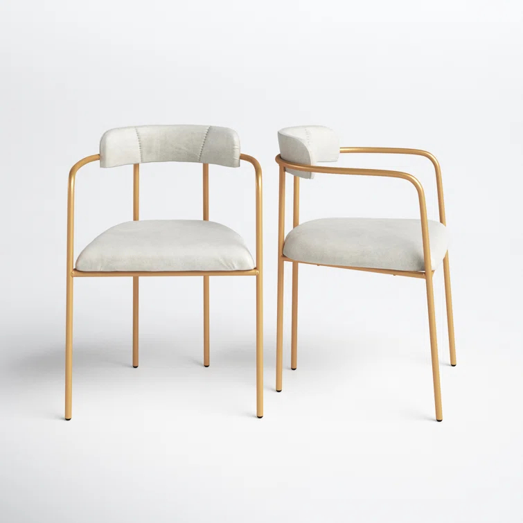 Lenna Upholstered Dining Arm Chair